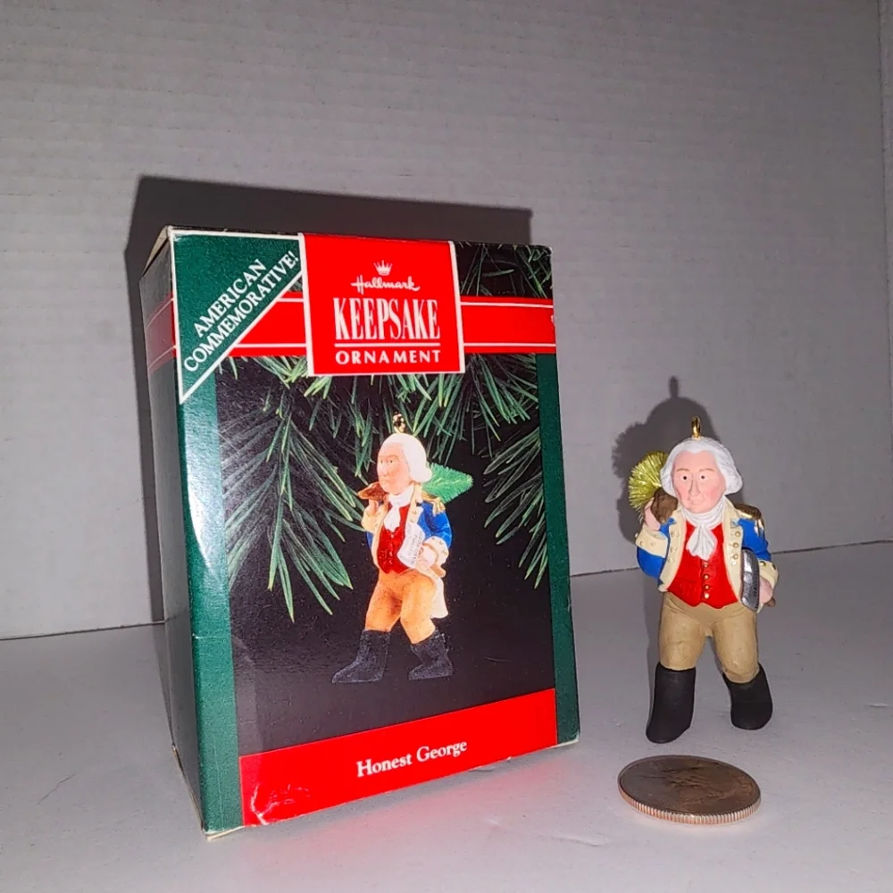 Hallmark American‎ Commemorative Honest George Ornament